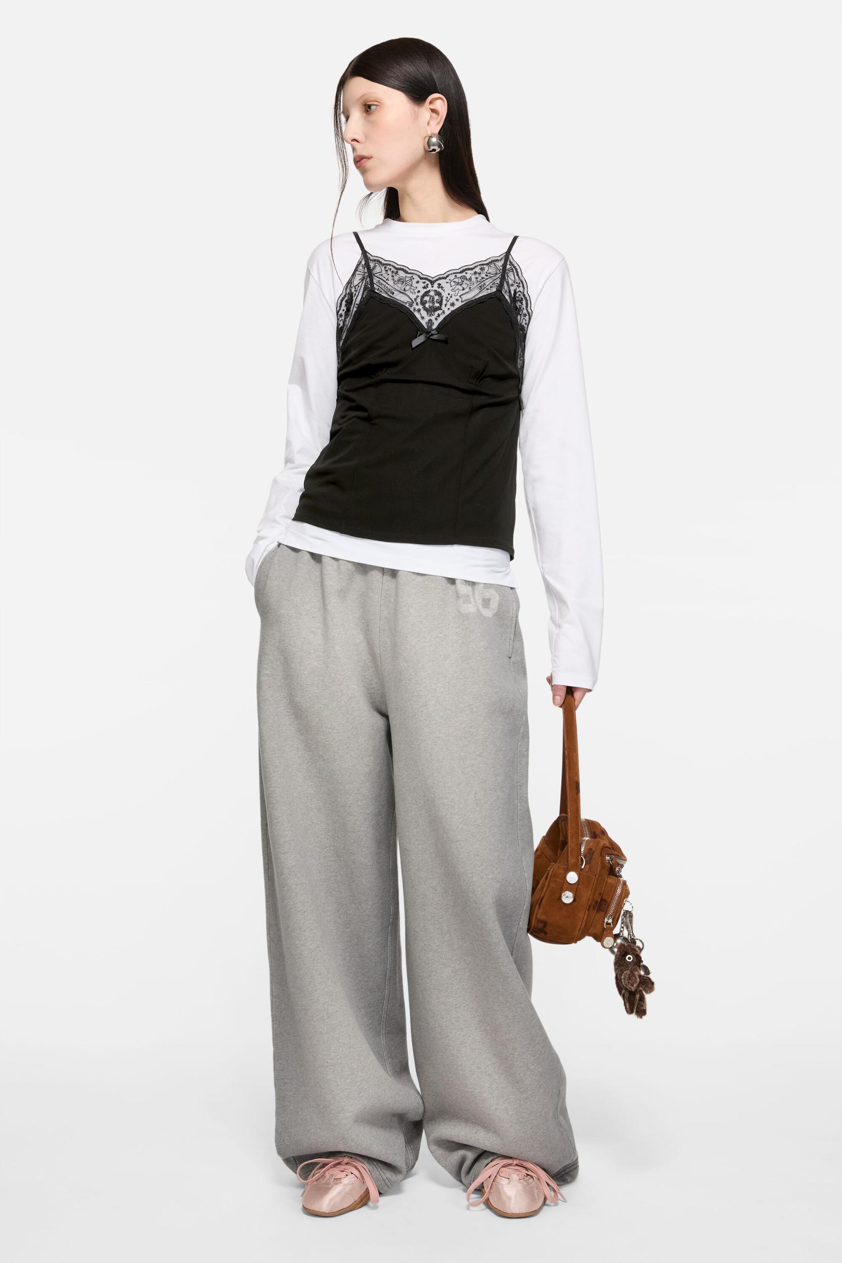 Lace strap blouse Product Image