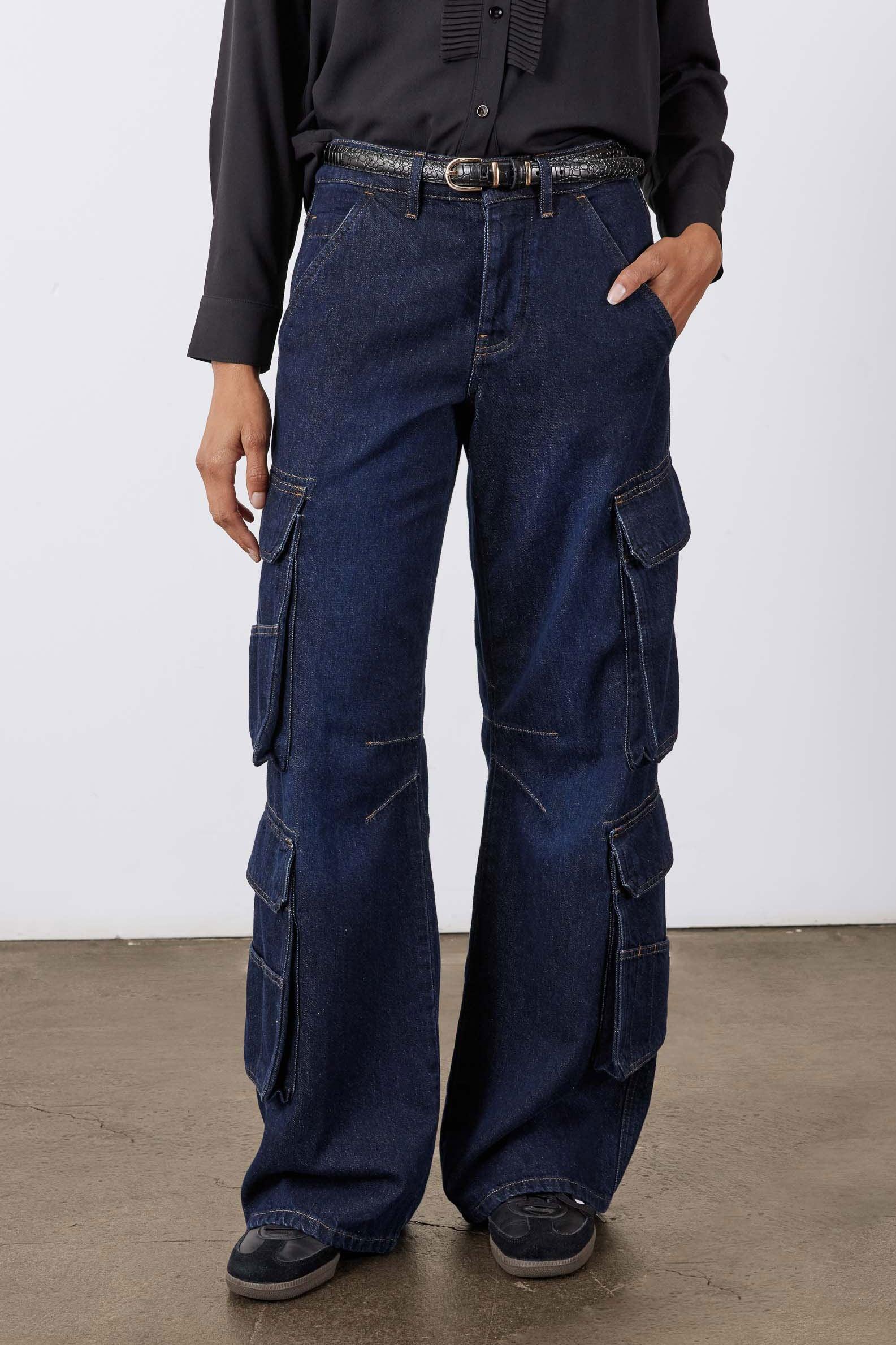 The Petite Off Duty Cargo Jeans Product Image