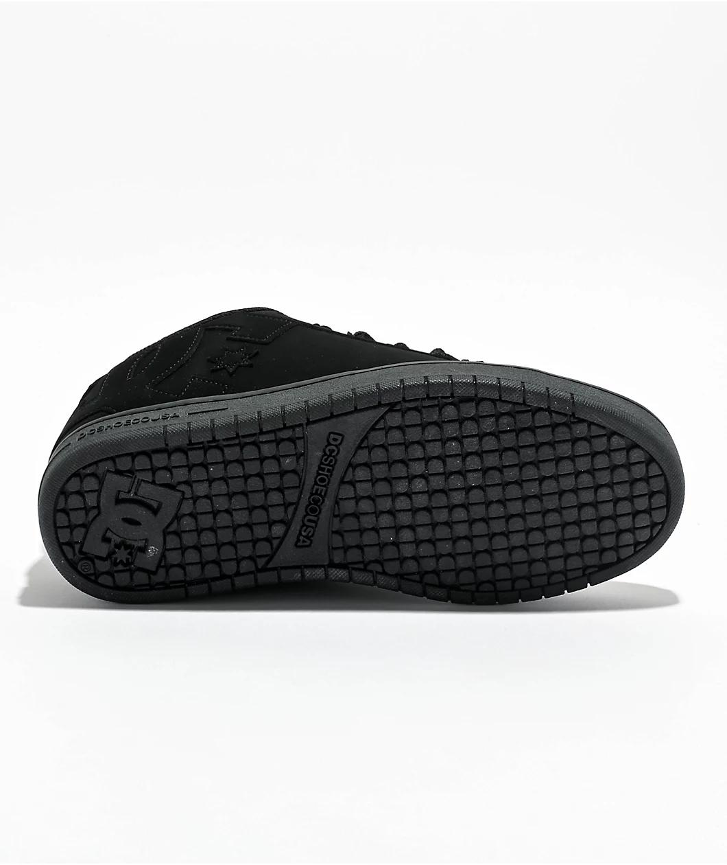 DC Court Graffik All Black Skate Shoes Product Image