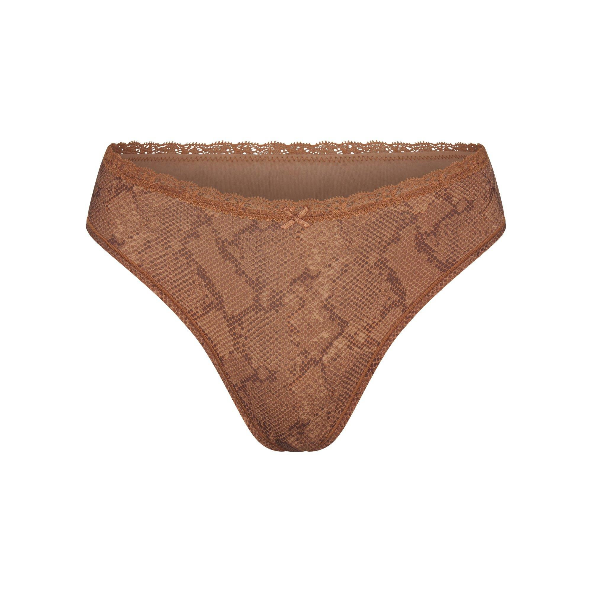 FITS EVERYBODY LACE DIPPED THONG 4-PACK | JASPER SNAKE MULTI Product Image