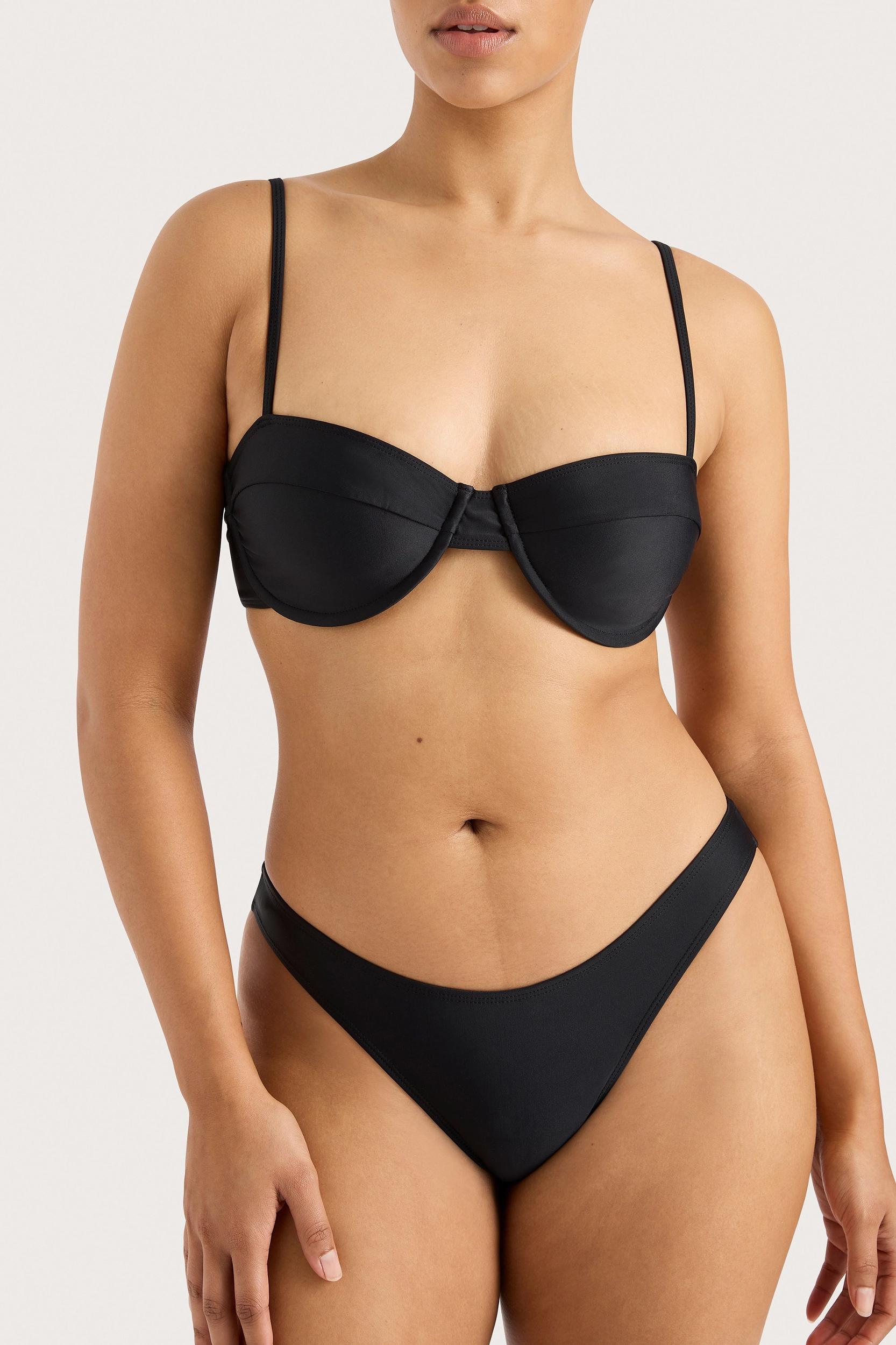 Farrah Bikini Top Black - Final Sale Product Image