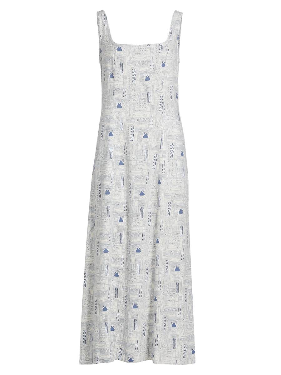 Womens Tessa Printed Maxi Dress Product Image