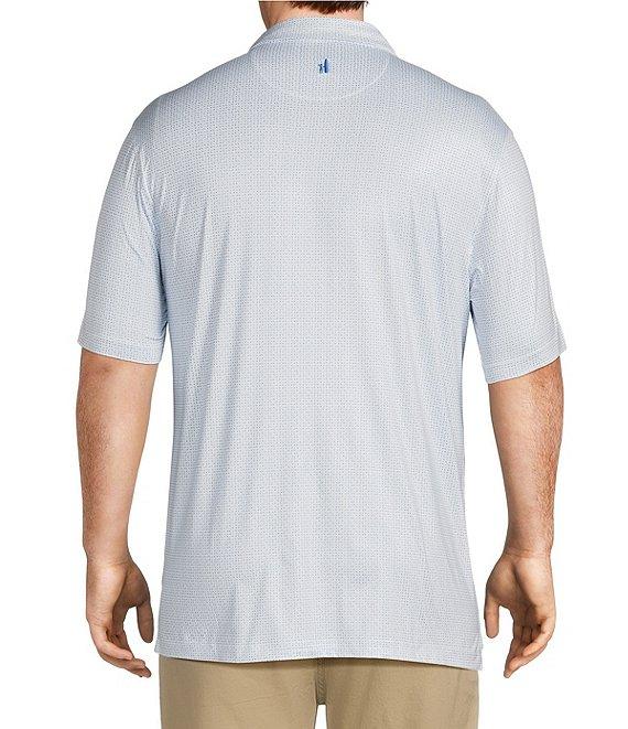 Johnnie-O Big & Tall Glidey Performance Stretch Short Sleeve Polo Shirt Product Image