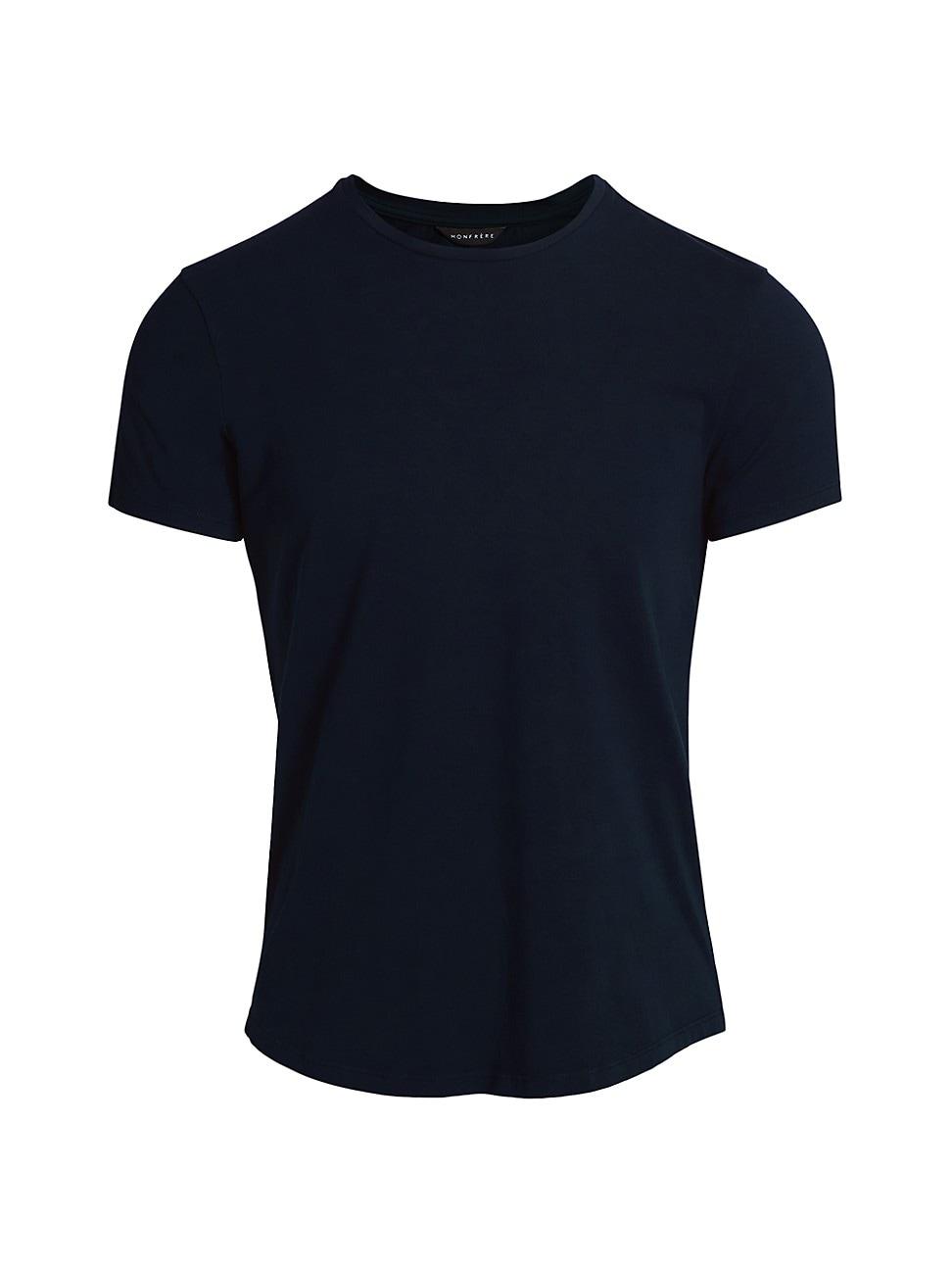 Mens Dann Cotton Slim Crewneck T-Shirt Product Image