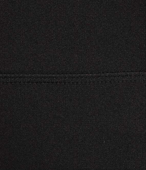 DKNY Sport by Donna Karan Suede Compression High Waisted Ankle Length Leggings Product Image