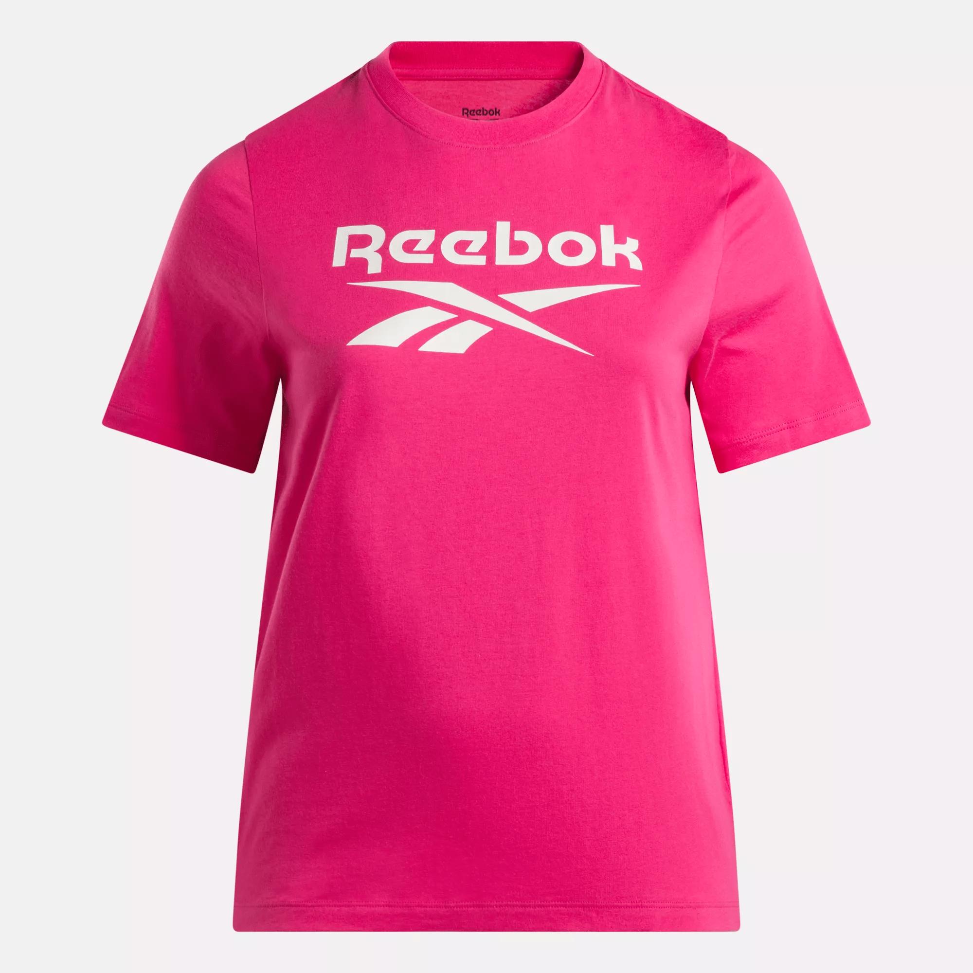 Women's Reebok Identity Big Logo T-Shirt (Plus Size) Female Product Image