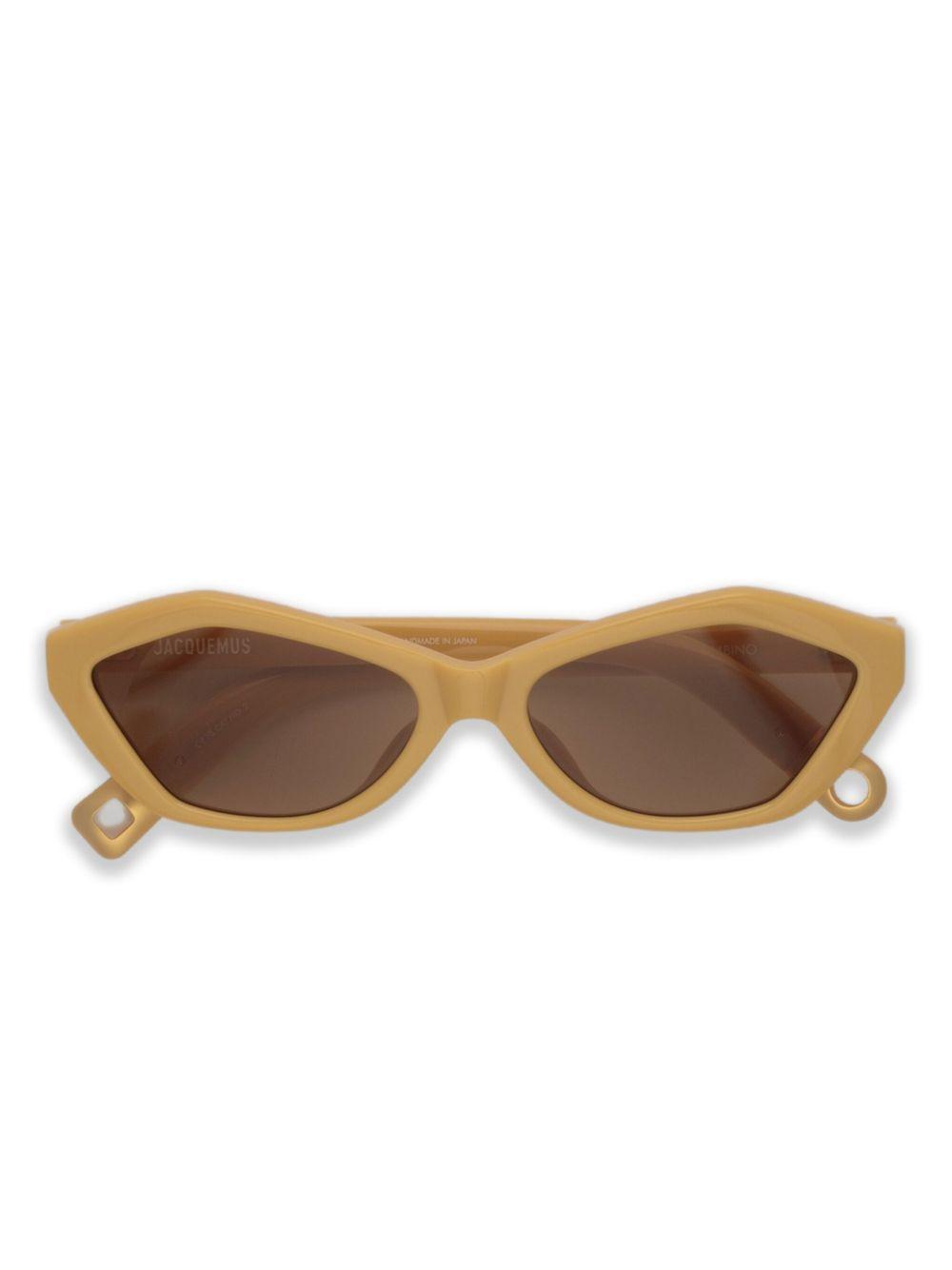 geometric-frame sunglasses Product Image