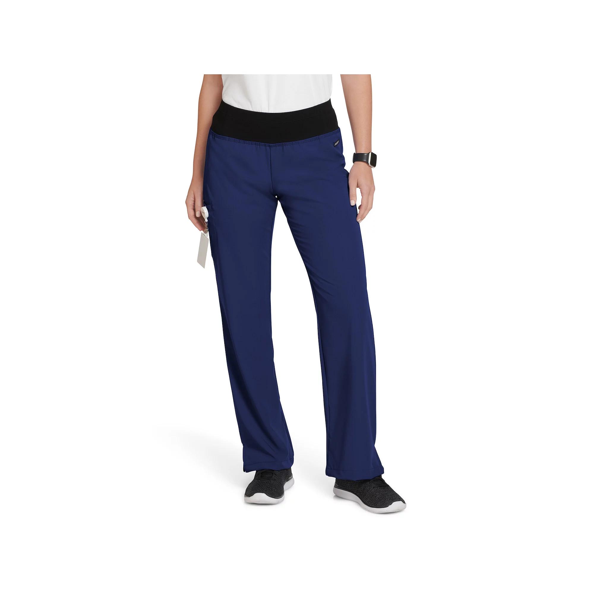 Women's Jockey® Scrubs Soft Comfort Yoga Pants 2358, Size: Large, New Blue Product Image