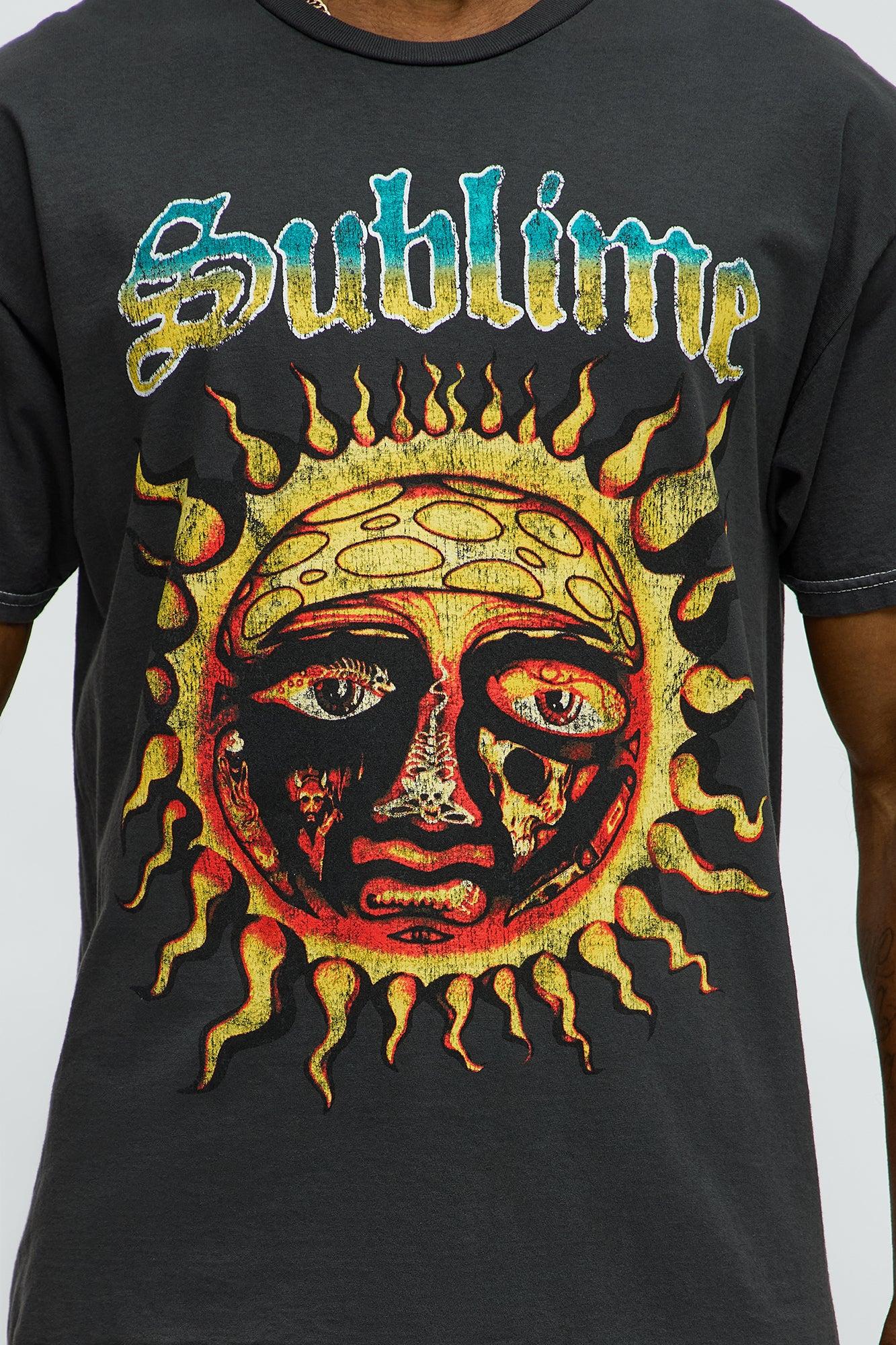 Sublime 1995 Tour Short Sleeve Tee - Black Male Product Image
