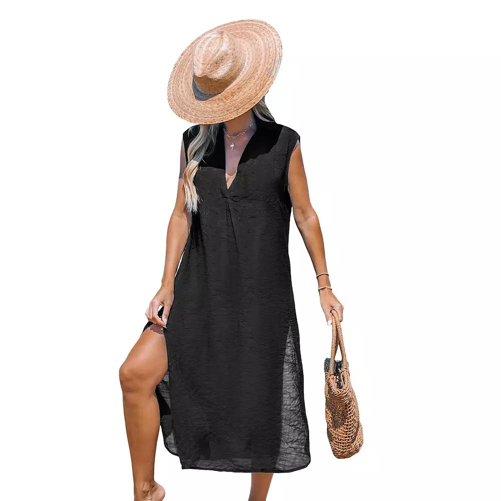 Women's Cupshe Swim Cover-Up Midi Dress,  Product Image