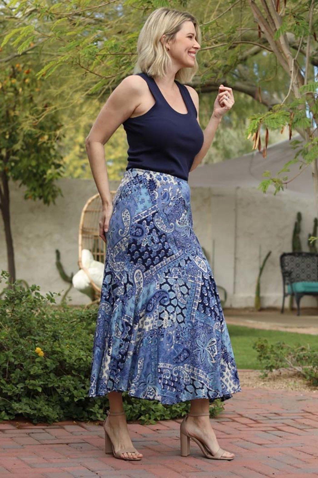Multicolor Indian Maxi Skirt Product Image