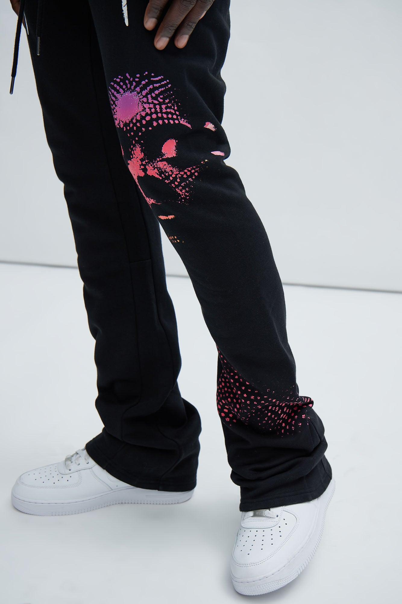Shade Of Loyalty Flare Sweatpant - Black Product Image