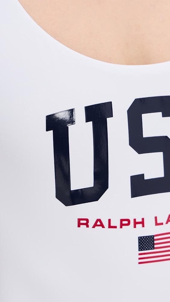 Polo Ralph Lauren Runway Scoop Tank One Piece | Shopbop Product Image