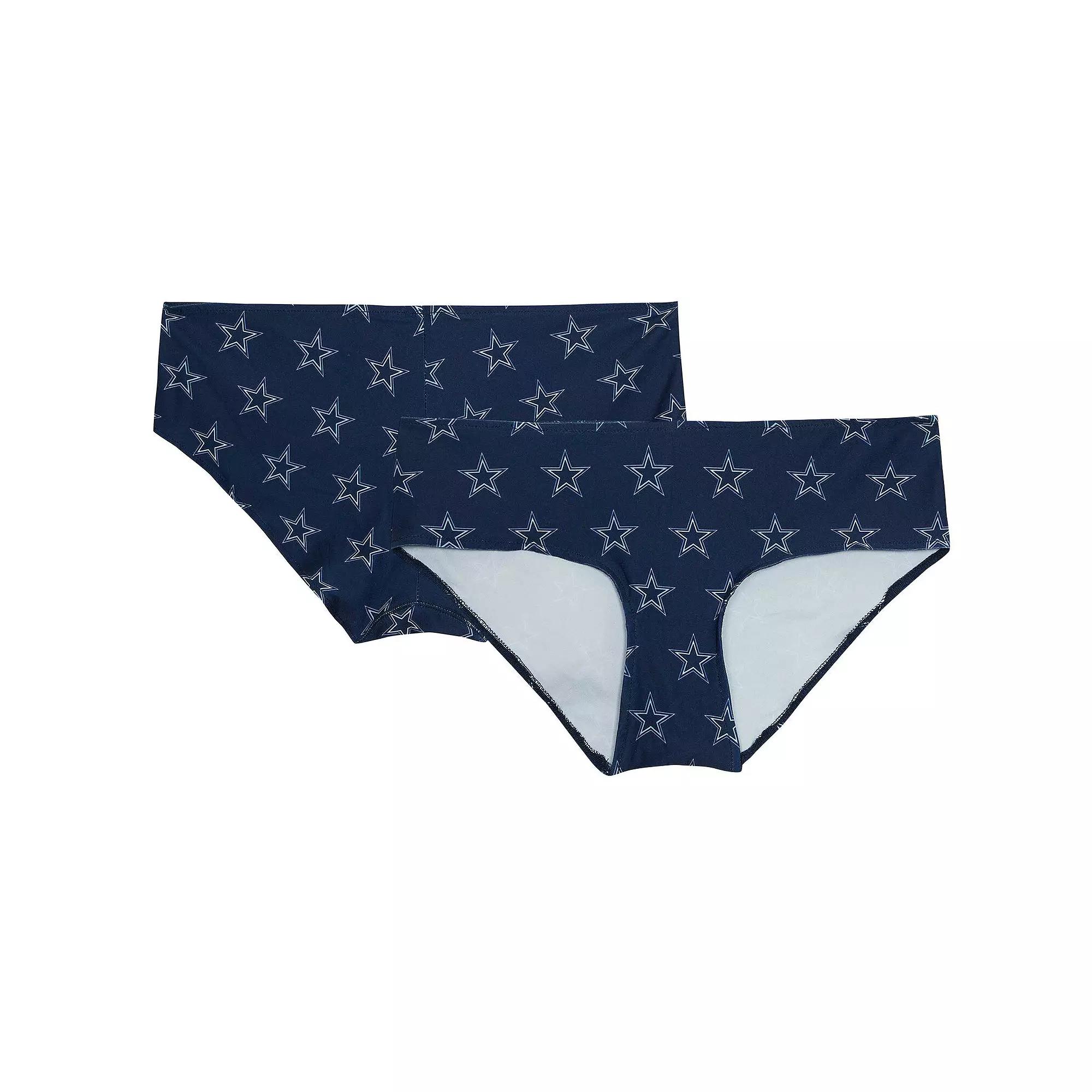 Women's Concepts Sport Navy Dallas Cowboys Record Allover Print Knit Panty,  Product Image