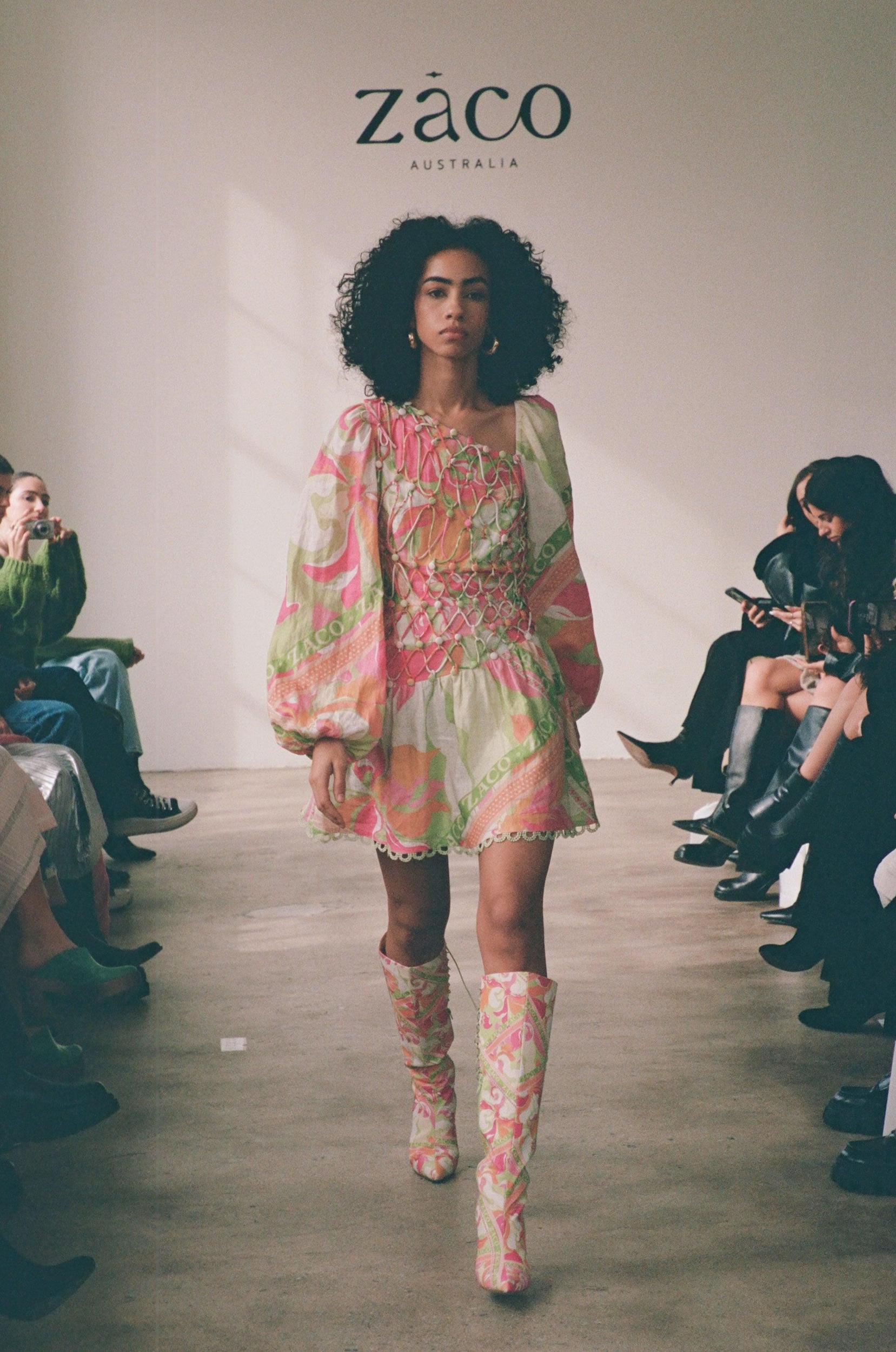 Allegra Lace Up Dress - Calista Spring Product Image