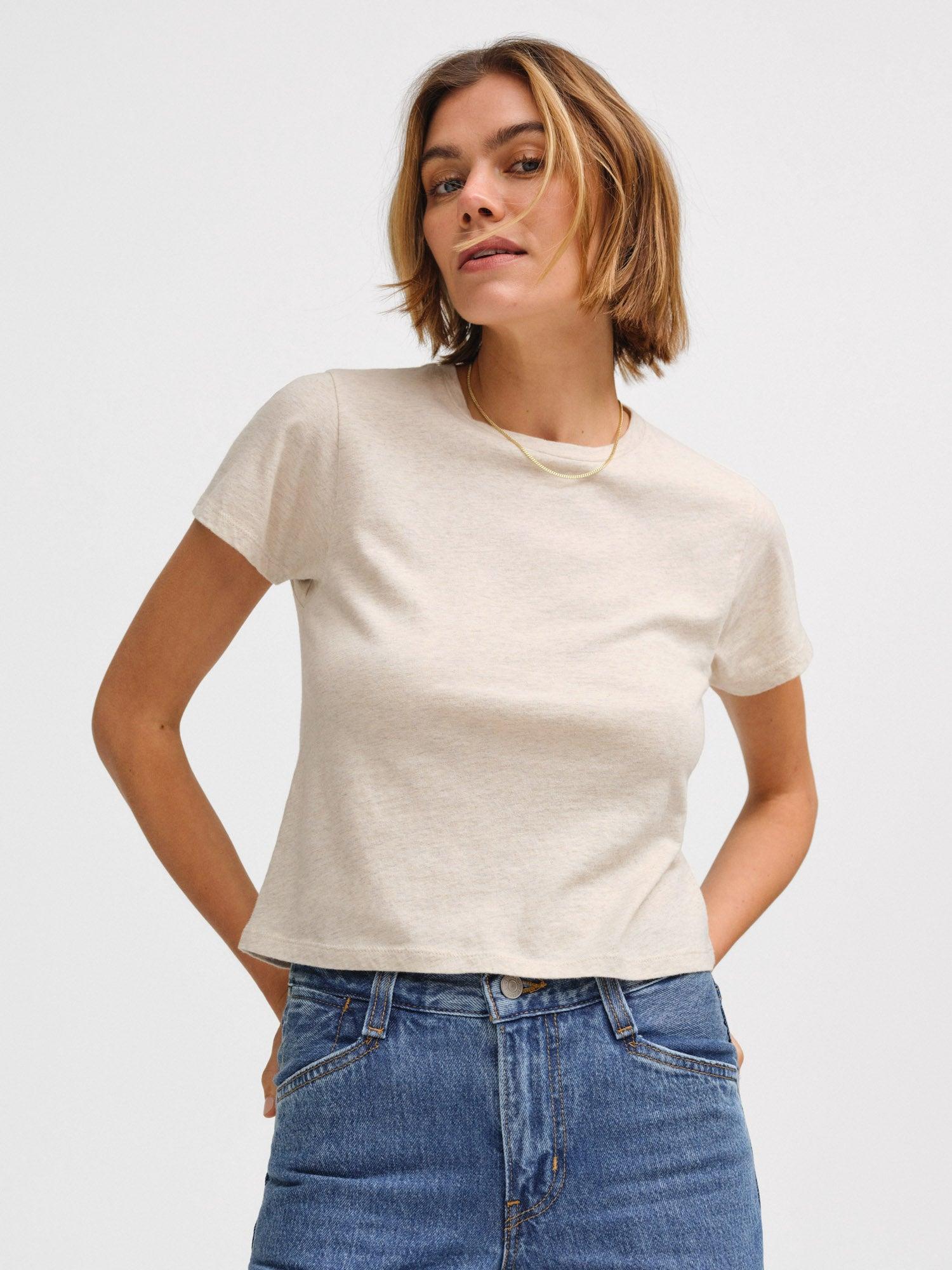 Organic Cotton Shrunken Tee Female Product Image