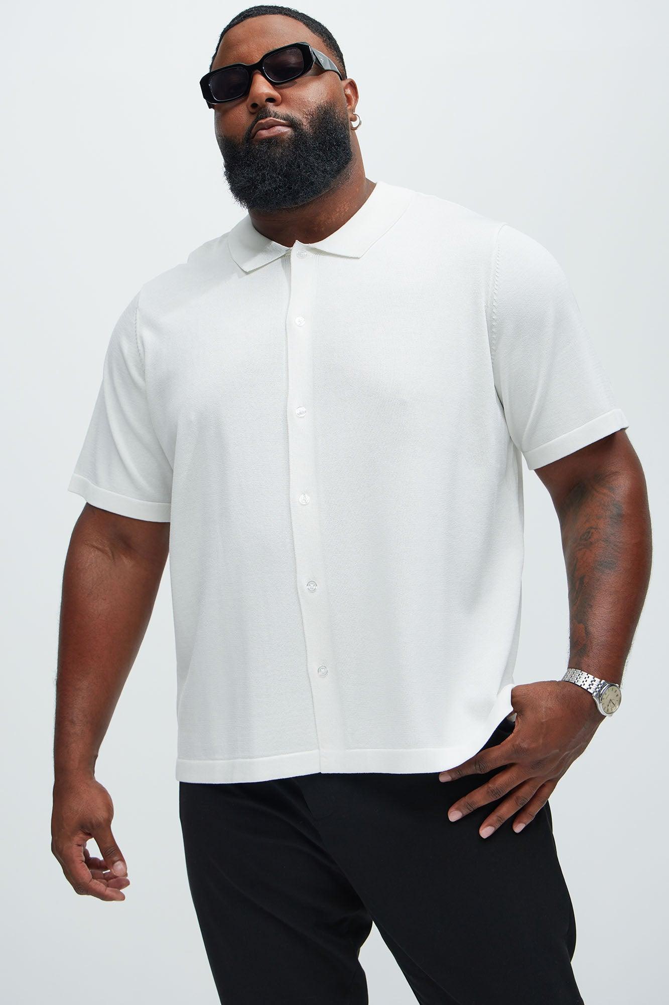 Baker Resort Knit Shirt - White Product Image