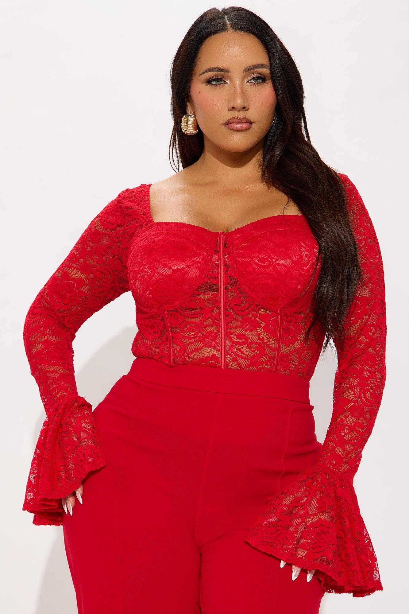Sweeter Than You Jumpsuit - Red Product Image