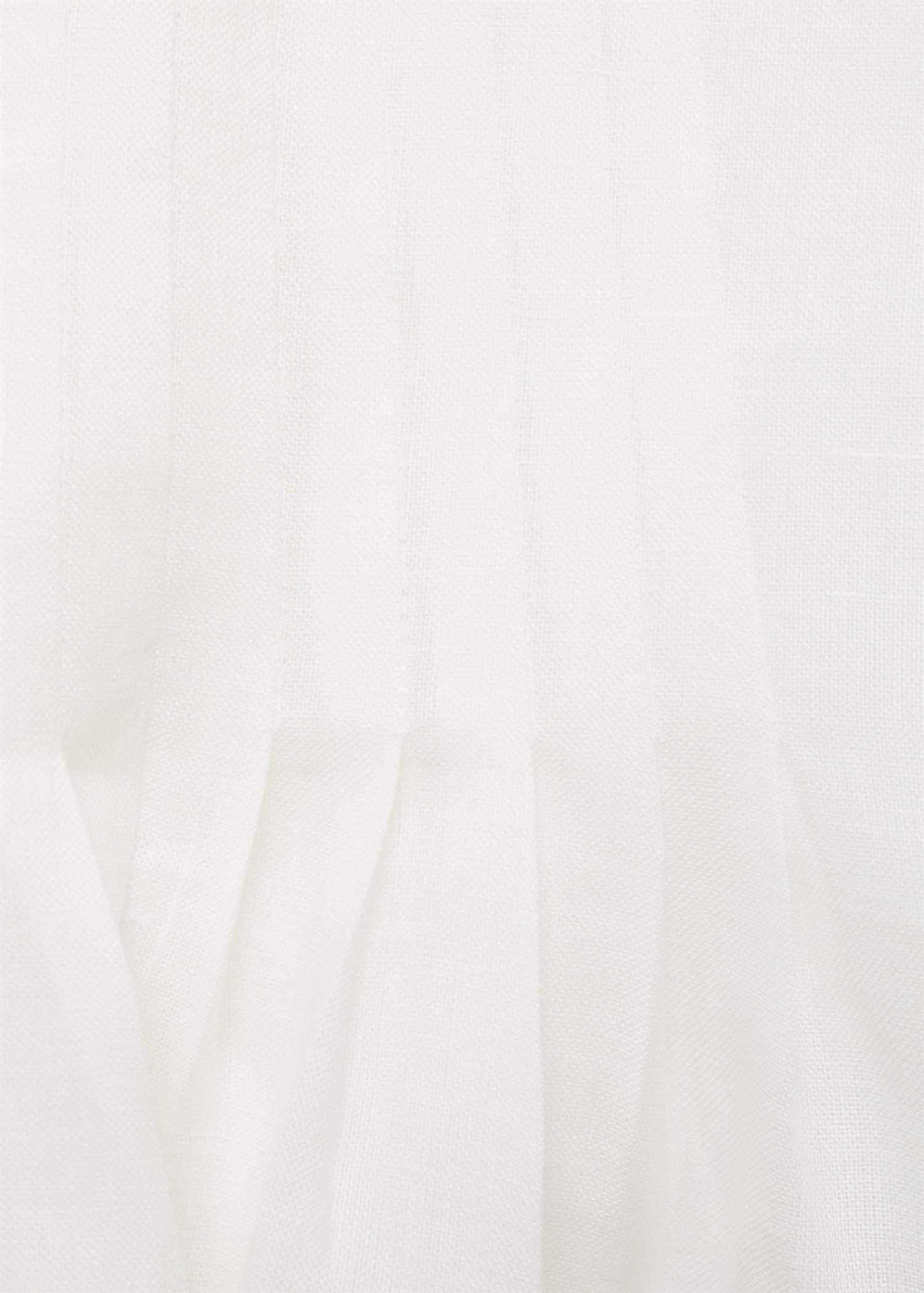 Ramie pleated skirt - Women | MANGO USA Product Image