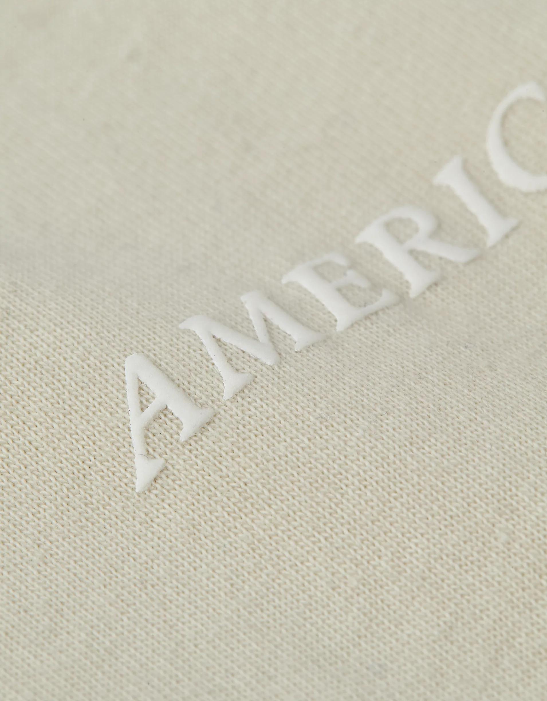 AE Laidback Luxe Heavyweight Oversized Logo Graphic T-Shirt Product Image