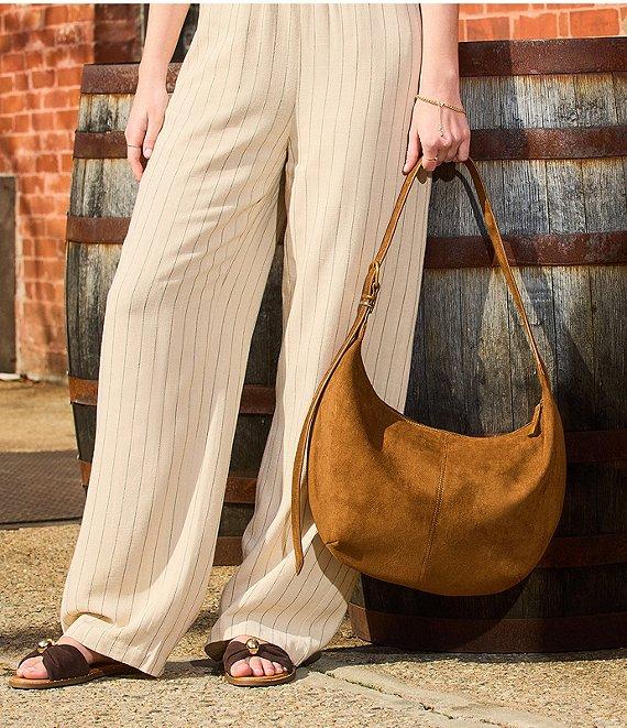 Steve Madden Venetia Pin Stripe Straight Leg Coordinating Pants Product Image
