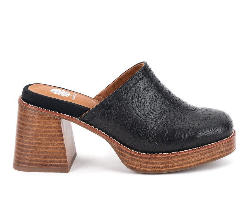 Women's Yellow Box Ivaria Platform Clogs Product Image