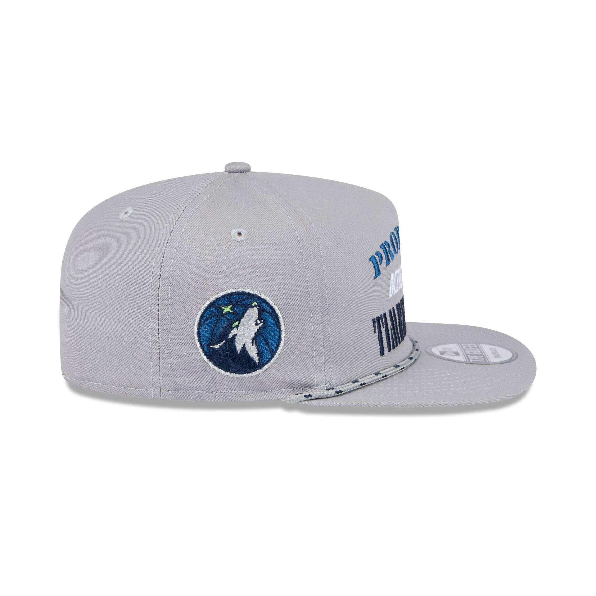 Minnesota Timberwolves Vintage Gray Rope Golfer Hat Male Product Image
