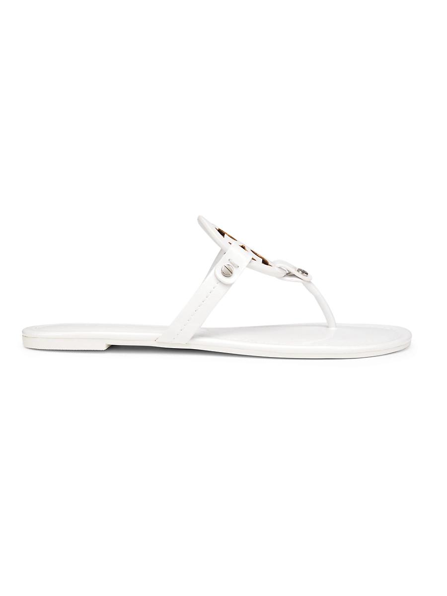 Womens Miller Patent Leather Thong Sandals Product Image