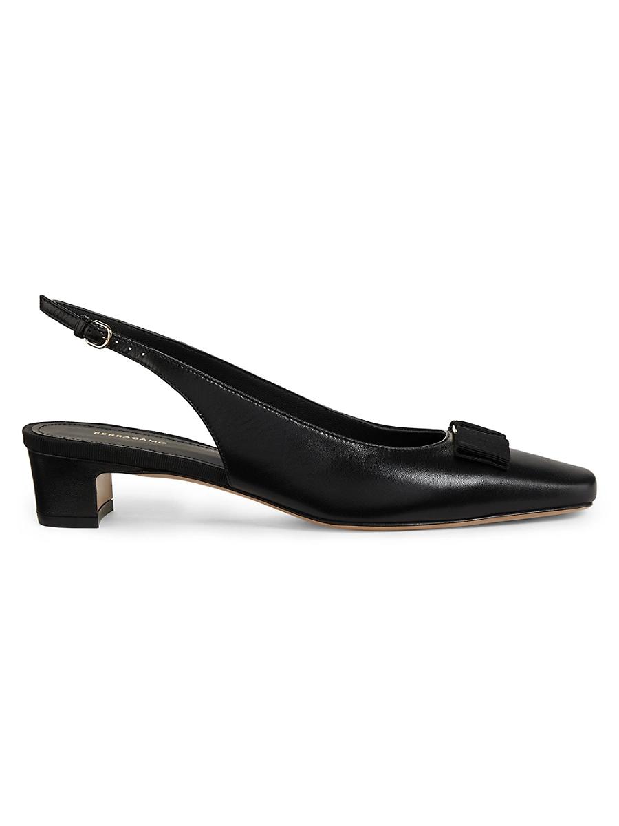 Womens Rivada Patent Leather Slingback Pumps Product Image