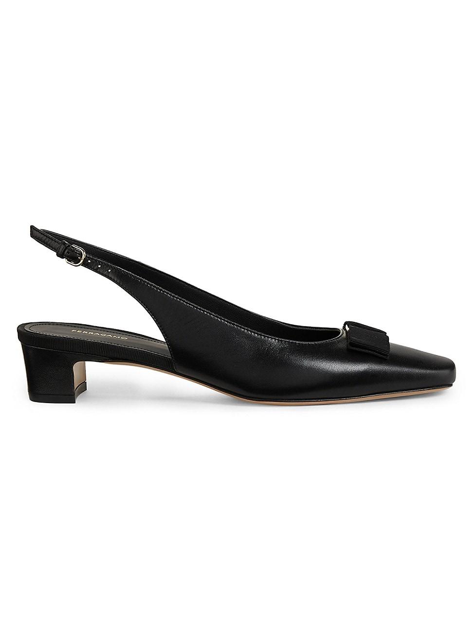 Womens Rivada Patent Leather Slingback Pumps Product Image