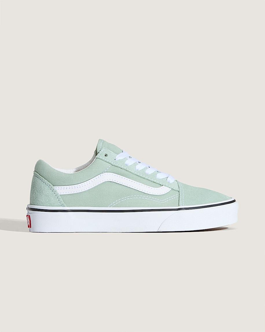Old Skool Shoe in Grey Mint Green| Vans US Product Image