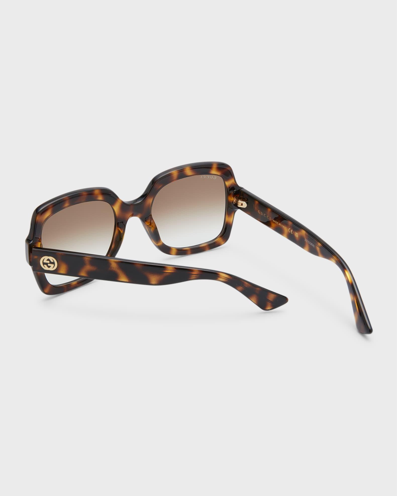 Gradient GG Square Injection Plastic Sunglasses  Product Image