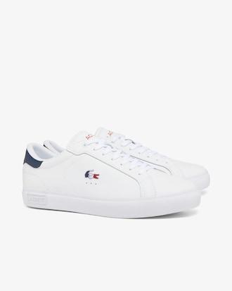 Men's Powercourt Leather Sneakers Product Image