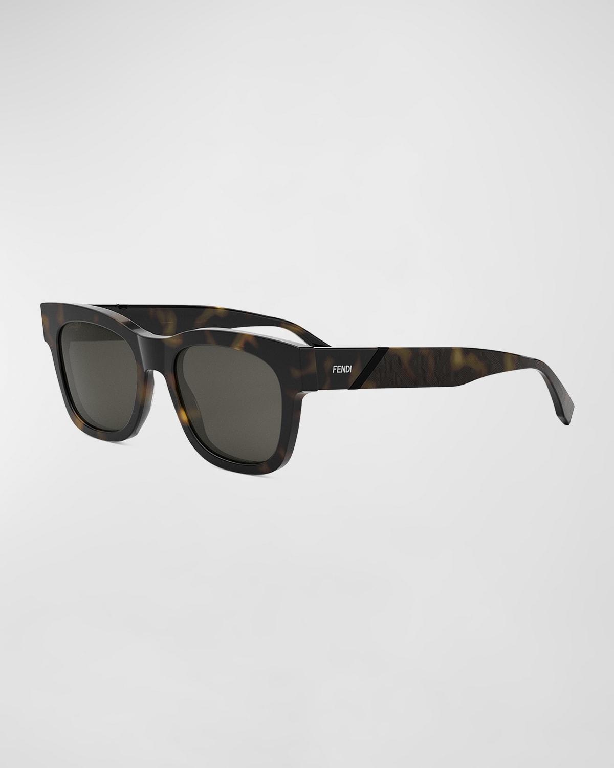 Mens 52MM Square Sunglasses Product Image