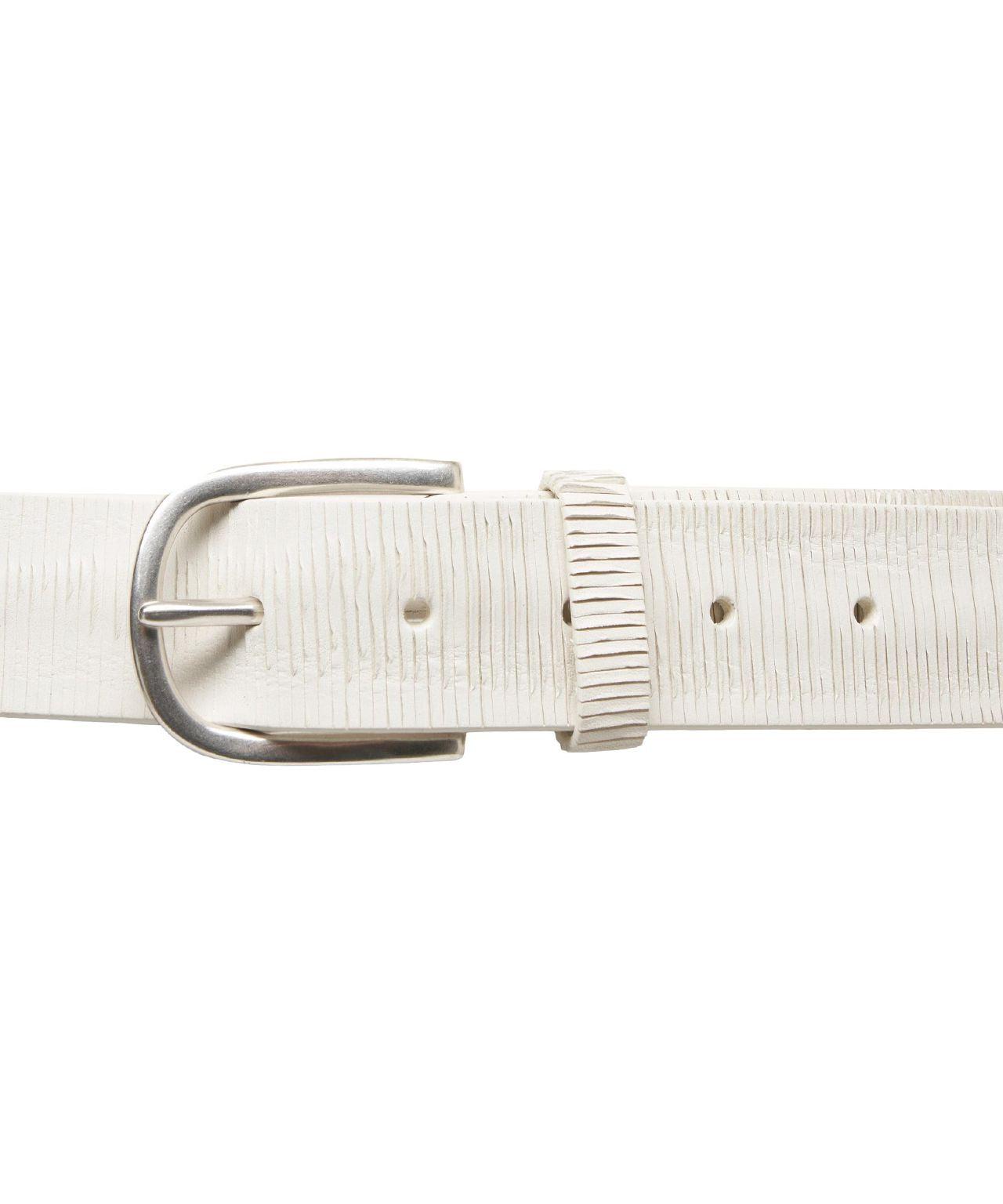 Leather belt with engraving Product Image