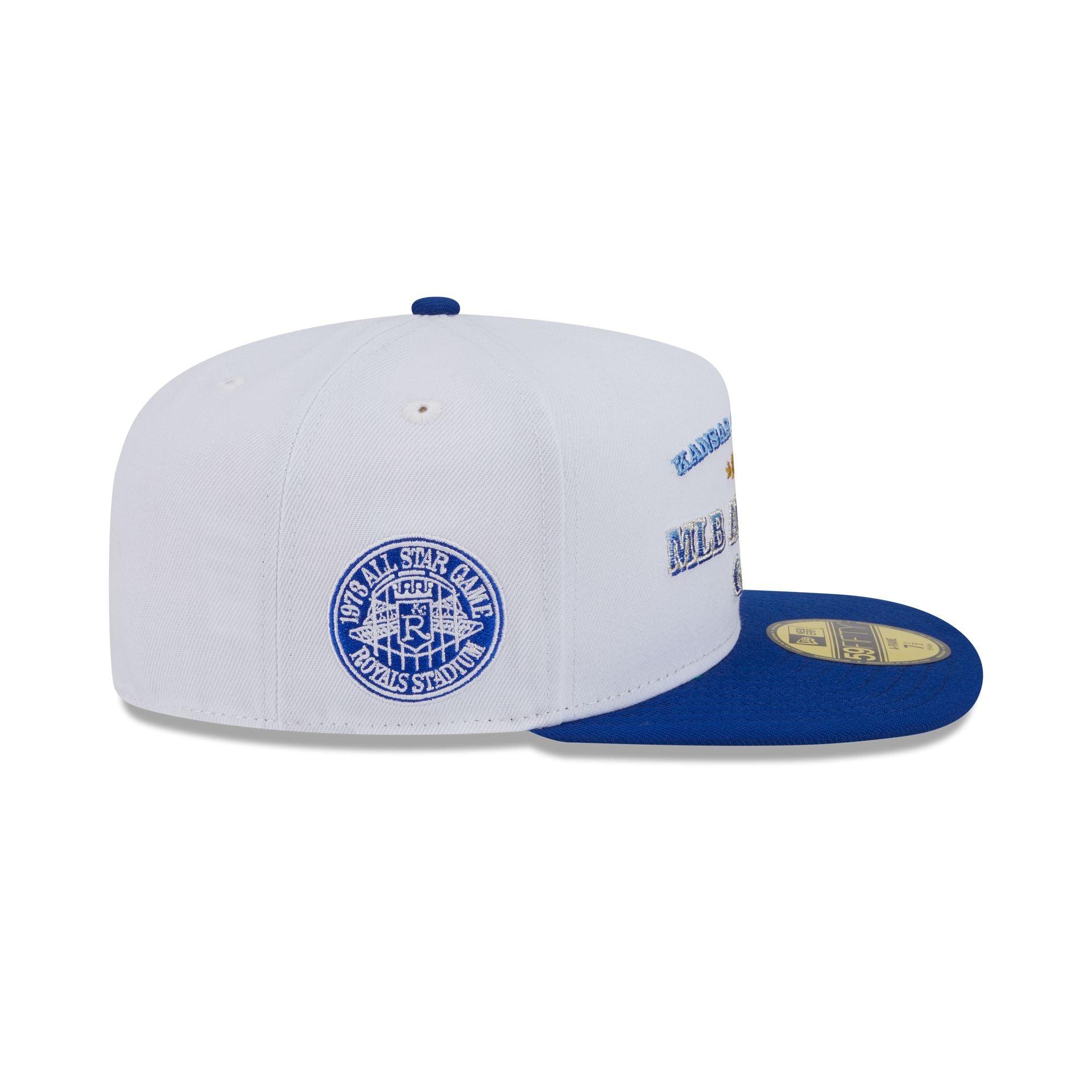 Just Caps League Sidepatch Optic White San Diego Padres 59FIFTY A-Frame Fitted Hat Male Product Image
