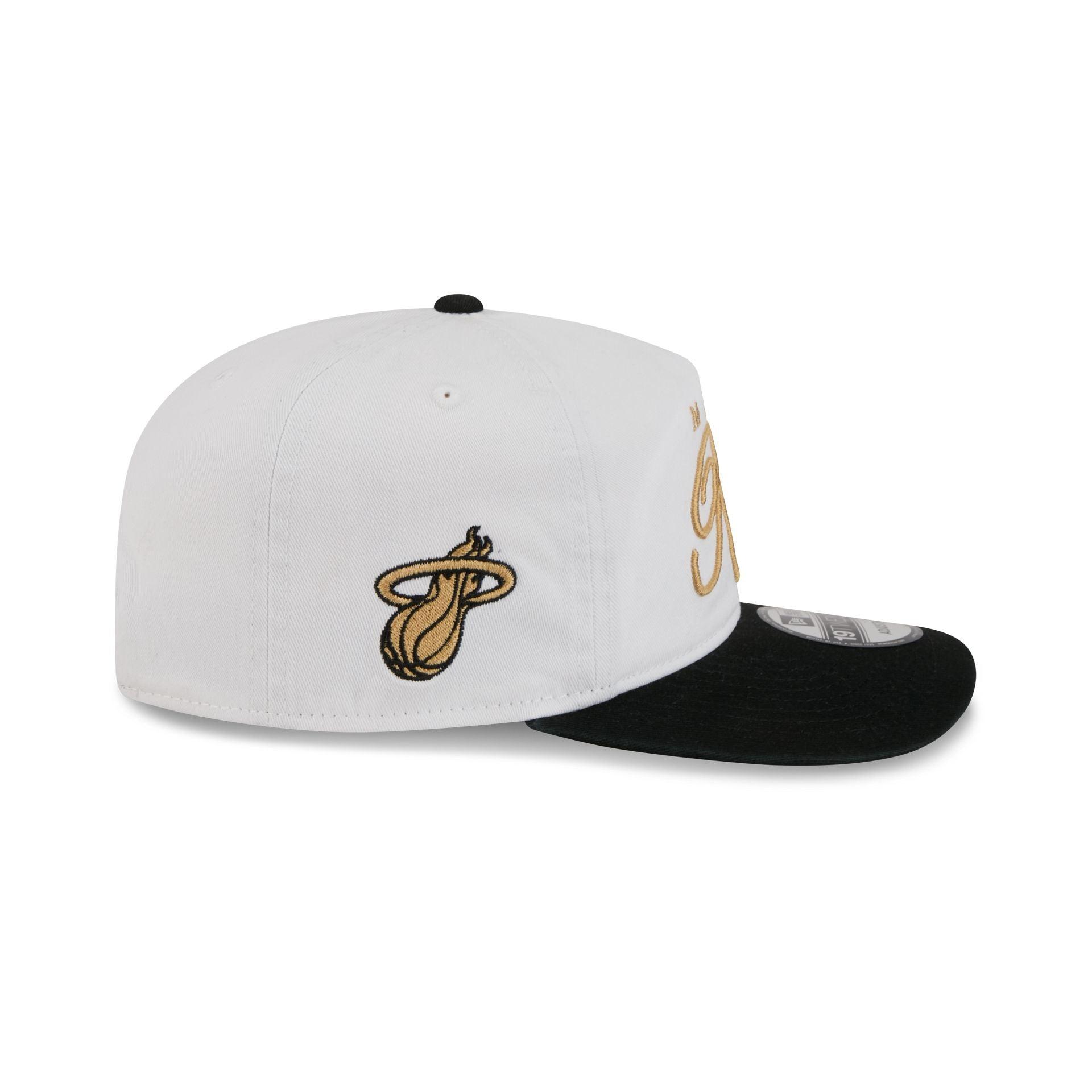 Miami Heat Gold Scripted 19TWENTY Adjustable Hat Male Product Image