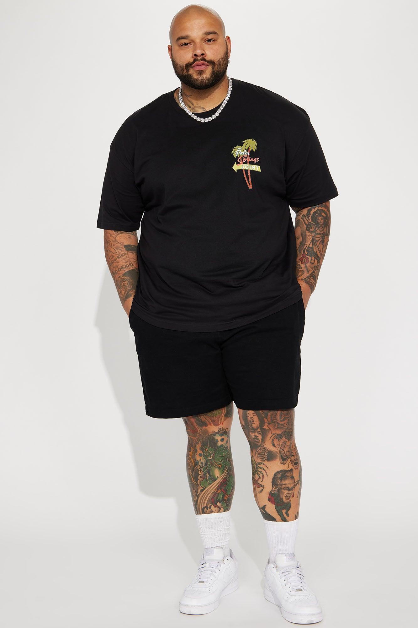 Twill Volley Shorts - Black Product Image