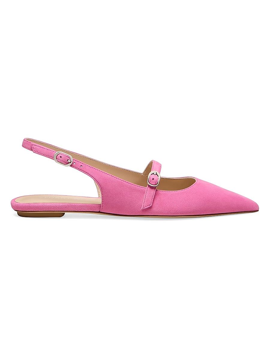 Womens Emilia Mary Jane Suede Slingback Flats Product Image