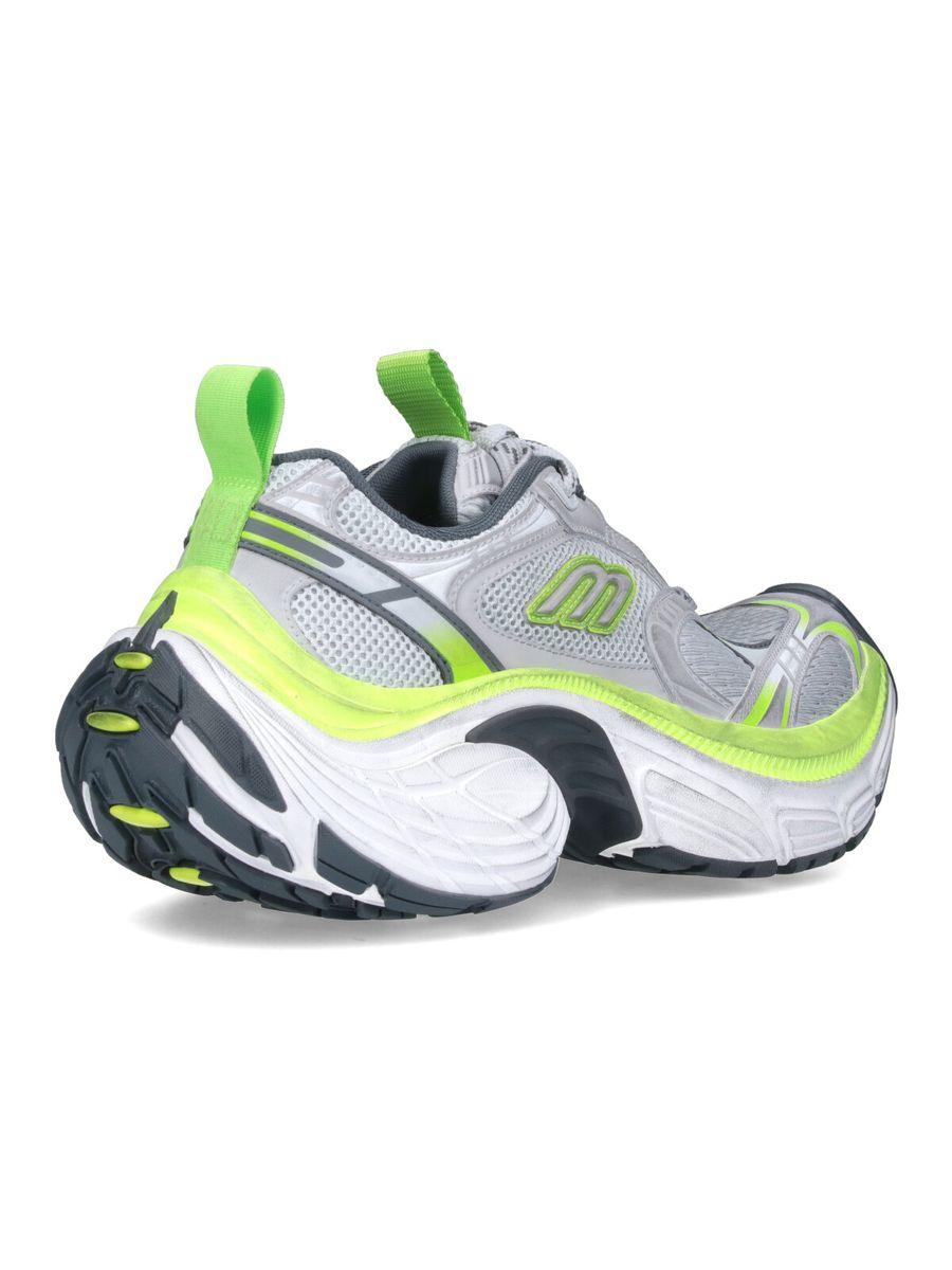 BALENCIAGA Multicolor Mesh And Rubber 6xl Sneakers In Multicolour Product Image