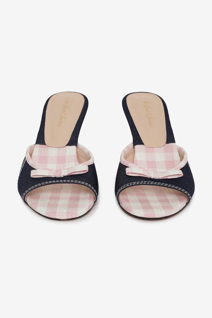 Cassandra Heel — Blue Product Image