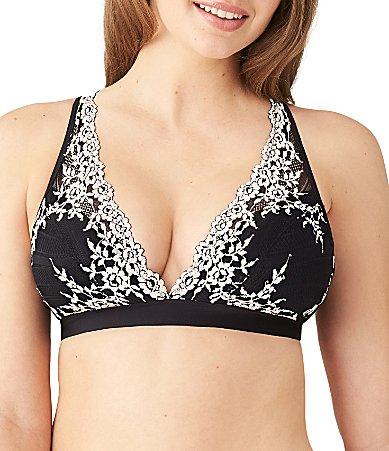 Wacoal Embrace Lace Convertible Plunge Soft Cup Wireless Bra Product Image