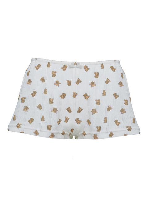 Sleepytea Pointelle Sleep Short Multi Product Image