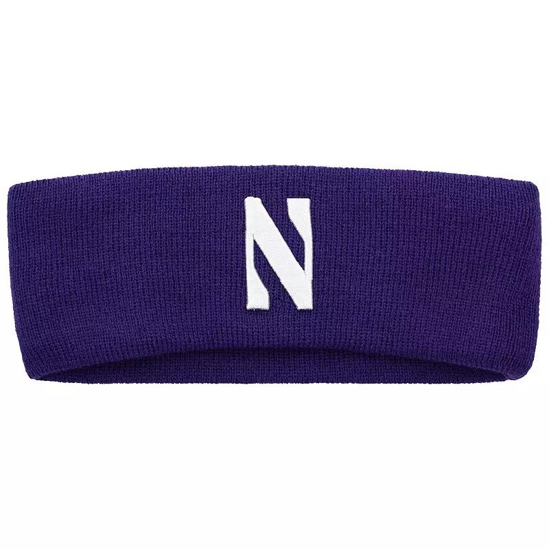 Men's Top of the World Purple Northwestern Wildcats Team Logo Knit Headband Product Image