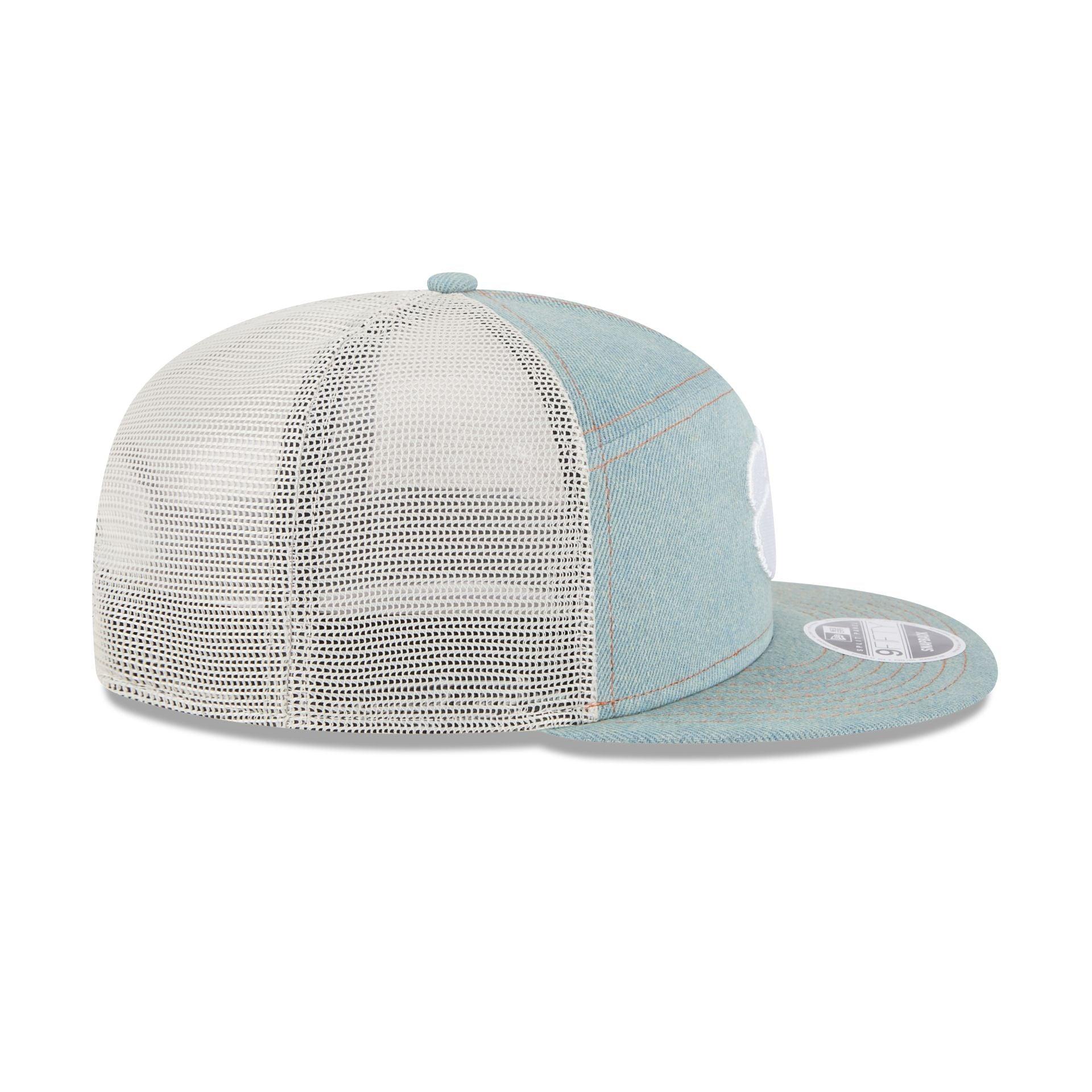 Tennessee Volunteers Denim Split Panel 9FIFTY Trucker Hat Male Product Image