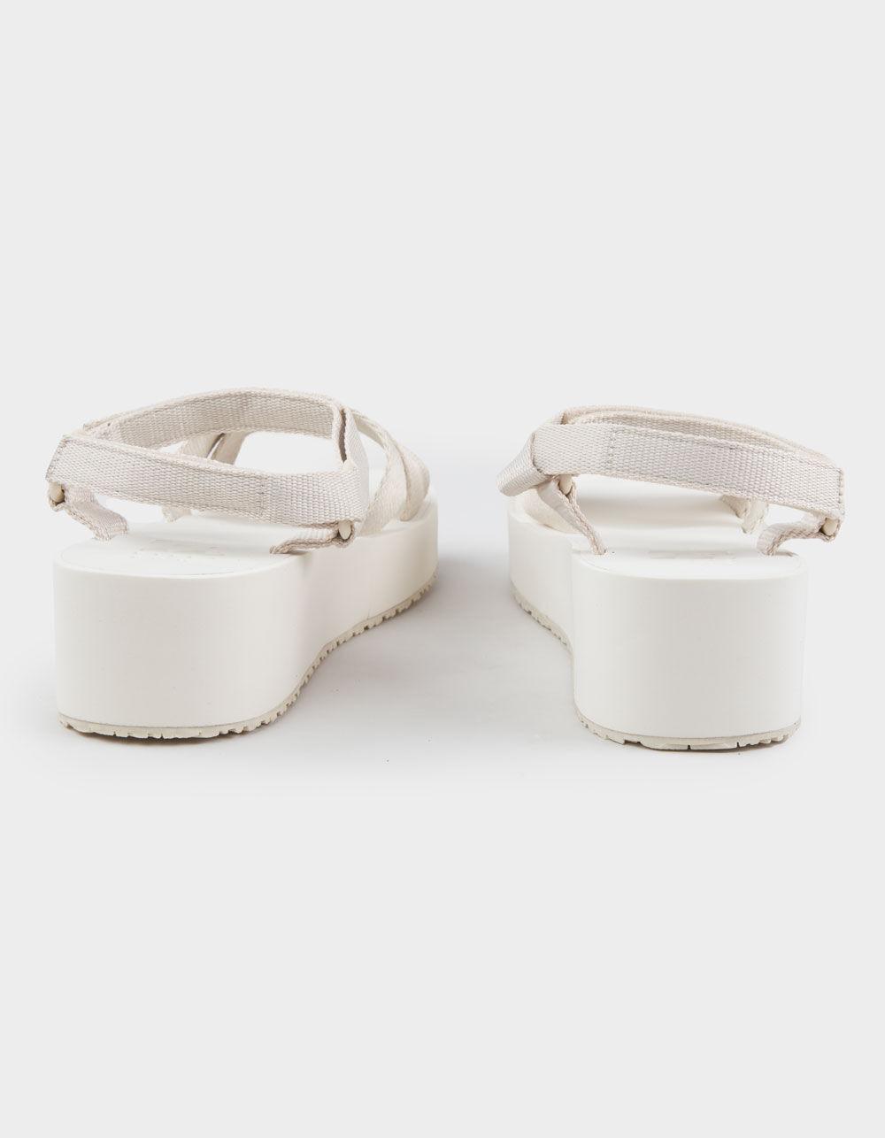BILLABONG Kona Womens Platform Sandals - CREAM Product Image