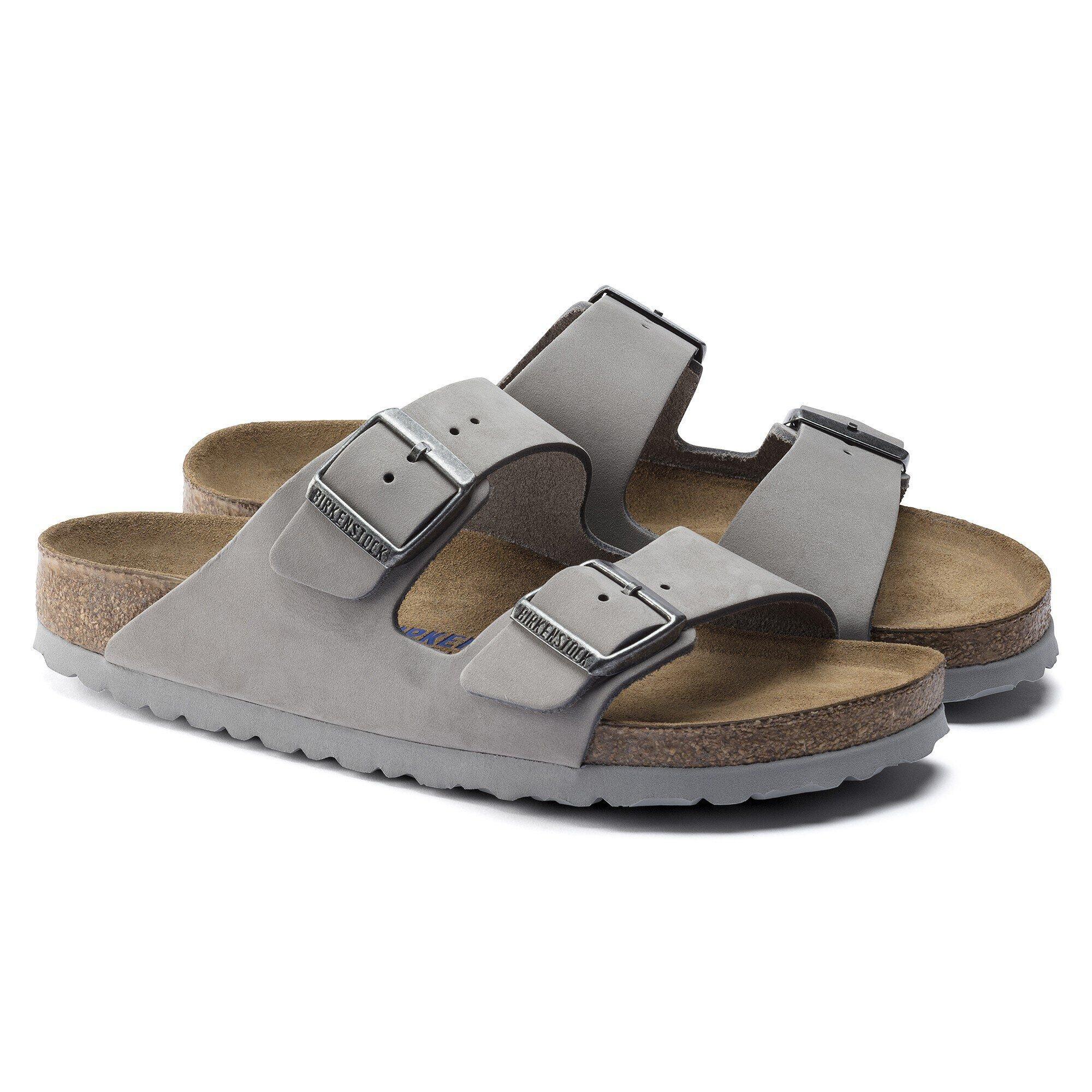 Arizona Soft Footbed Nubuck Leather Dove Gray Product Image