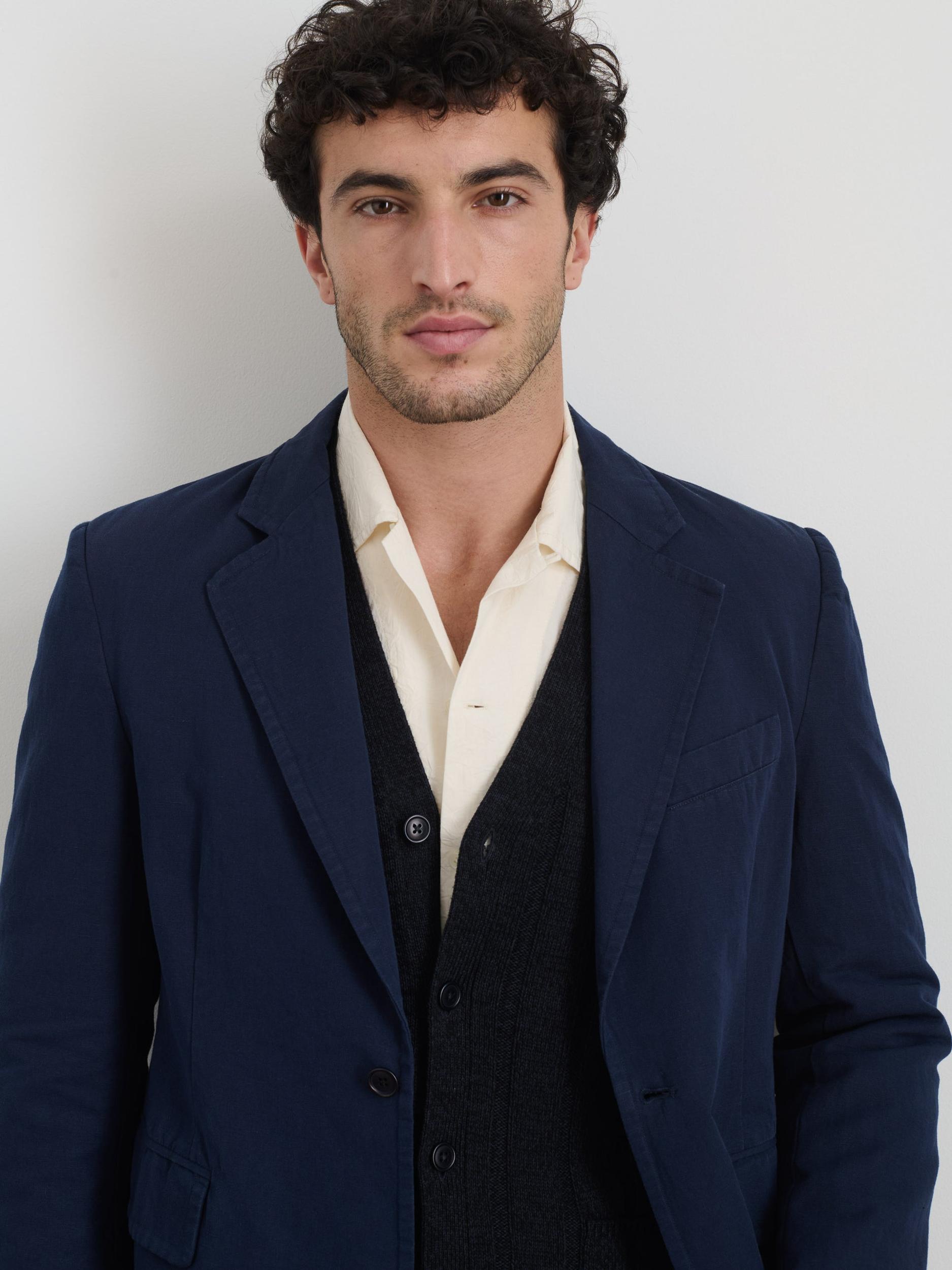 Cooper Blazer in Cotton Linen Product Image