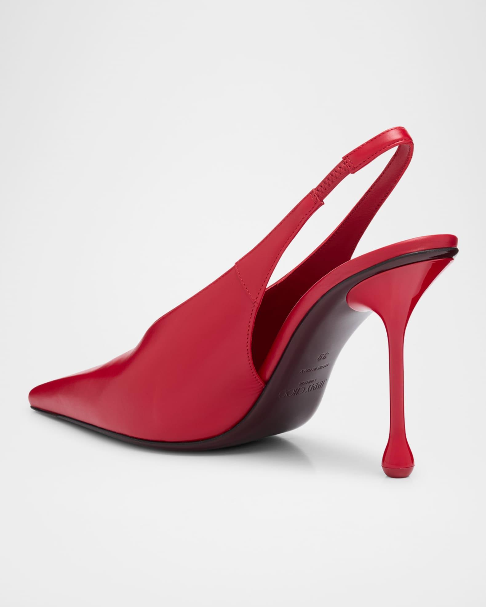 Isa Leather Slingback Pumps Product Image