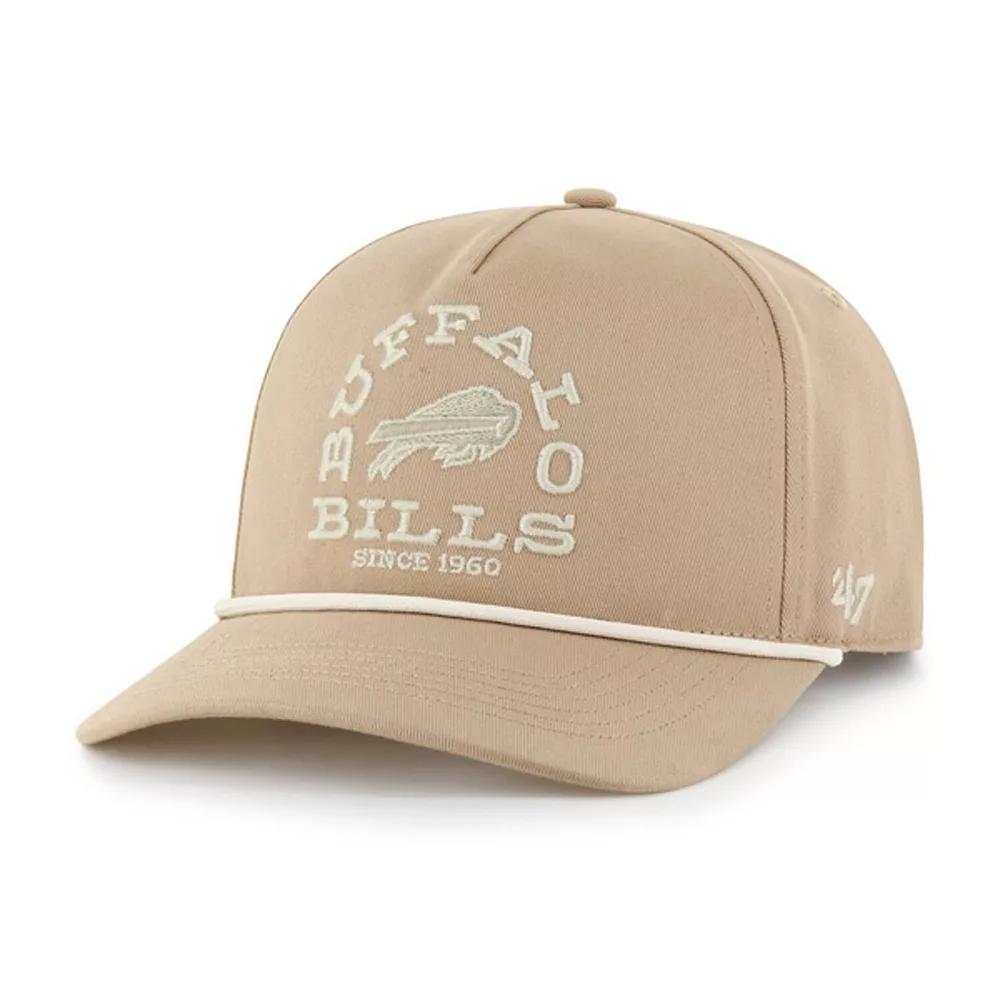 Mens 47 Khaki Buffalo Bills Canyon Ranchero Hitch Adjustable Hat Product Image